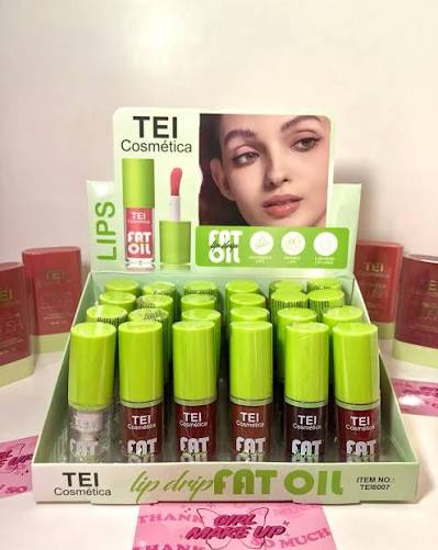 Gloss Labial Humectante Lip Drip Fat Oil Tei