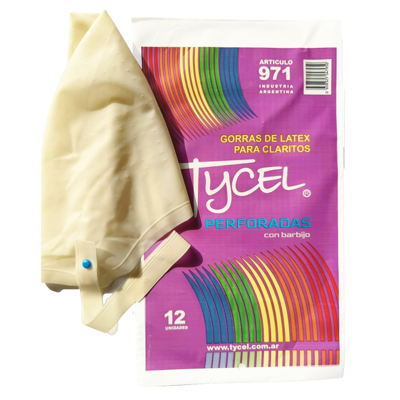 Gorro Para Claritos de Latex Perforado Tycel