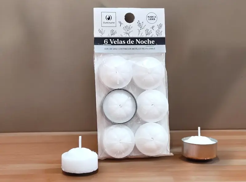 Vela de Noche Colgable x 6 Unidades