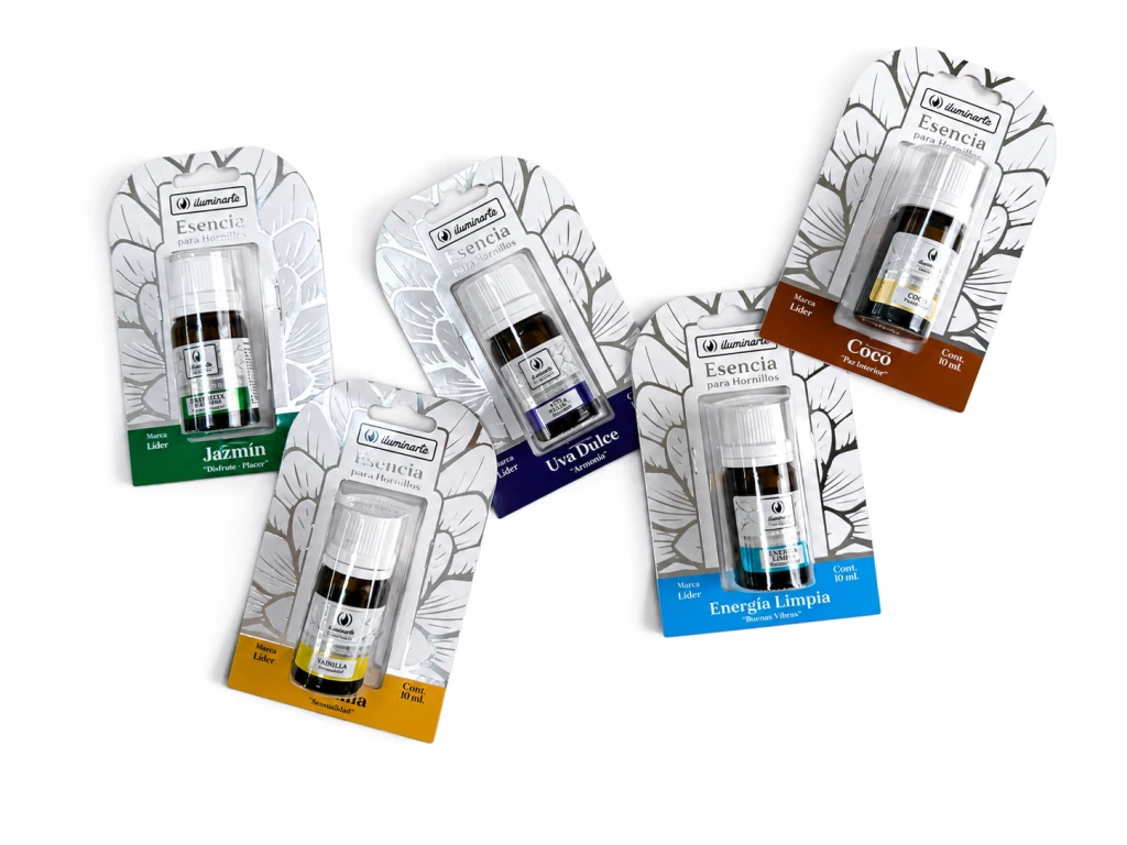 Esencia Para Hornillos Frasco 10 ml Blister Iluminarte