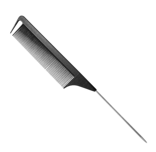 Peine de Carbono con Cola de Metal Jessamy