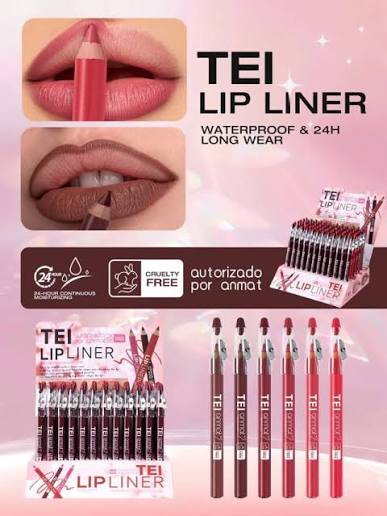 Delineador De Labios A Prueba De Agua 24 Horas Tei