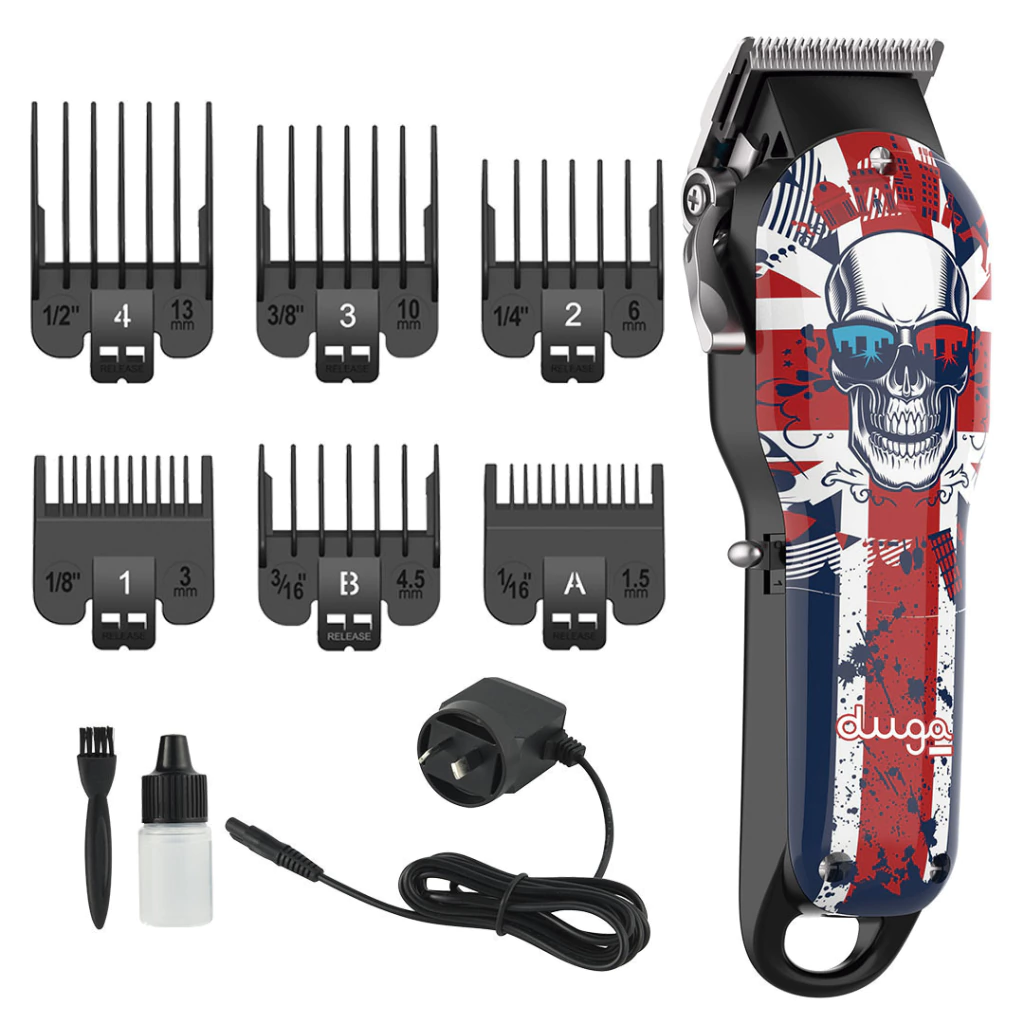 Máquina Clipper Cordless de Metal Duga