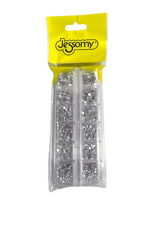 Organizador Jessamy Con Rhinestone Plata