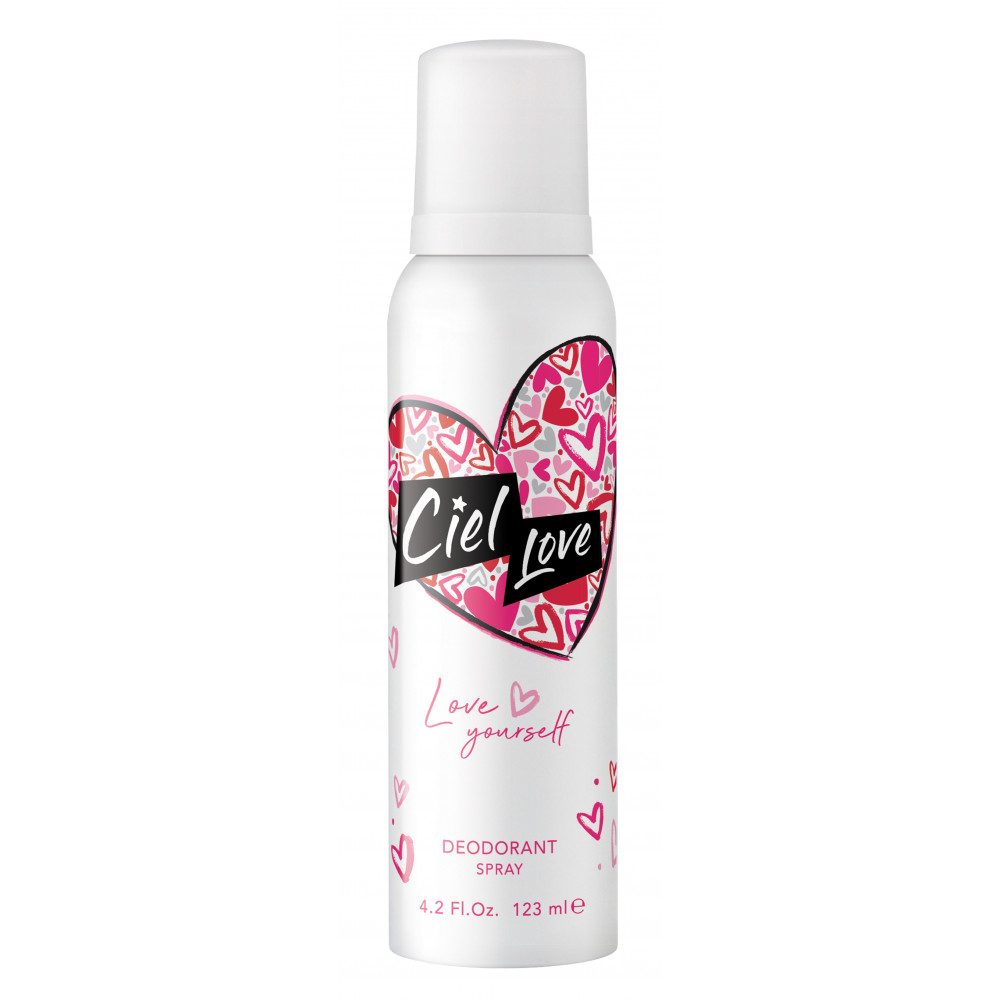 Desodorante en Aerosol Ciel Love 123ml