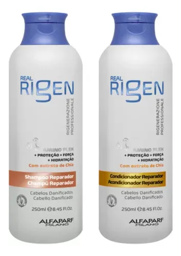 Shampoo Base Ácida Real Rigen Repair 250ml Alfaparf