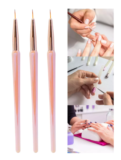 PINCELES LINER PACK 3 UN.