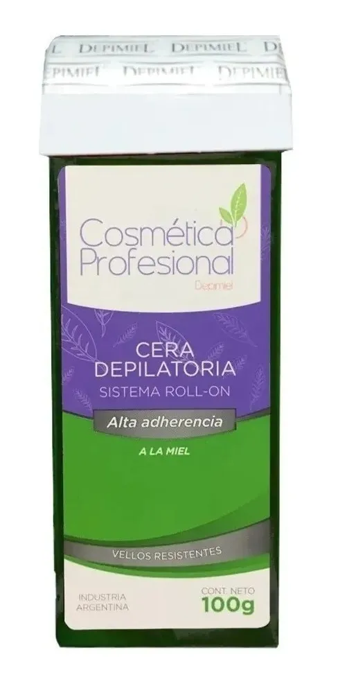 Cera Roll-On Alta Adherencia 100g Cosmética Profesional