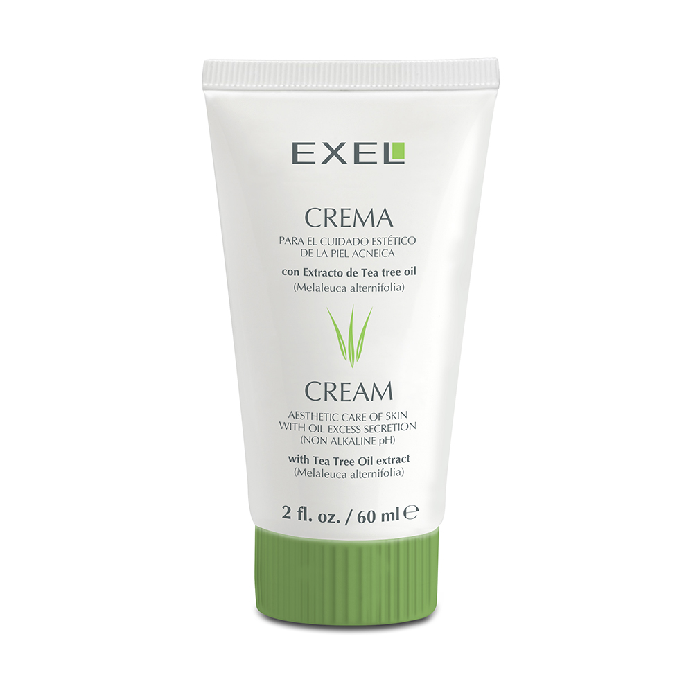 Crema Cuidado Piel Acnéica con Tea Tree Oil Exel 60ml