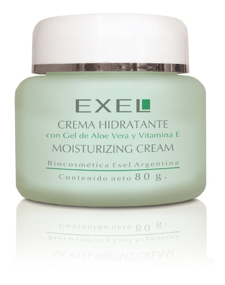 Crema Hidratante con Aloe y Vitamina E Exel 80ml