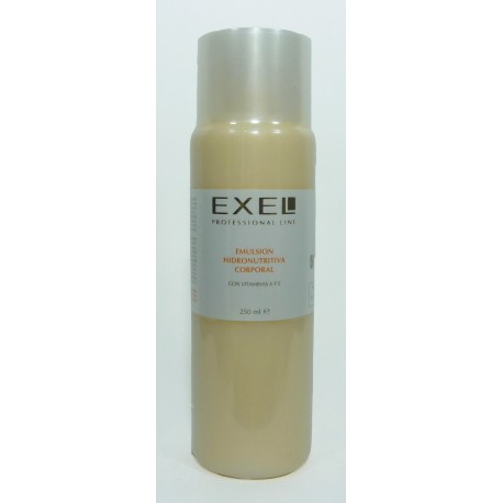 Emulsión Hidronutritiva Vitaminizada con Válvula Exel 250ml