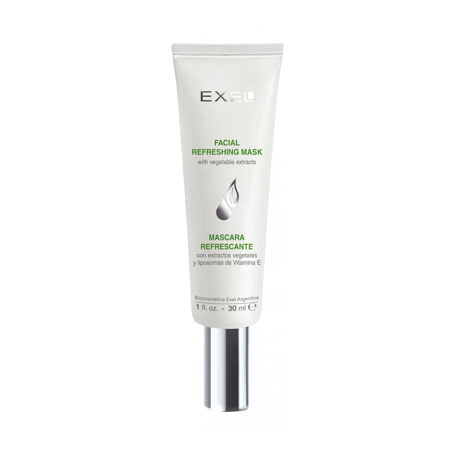 Máscara Refrescante con Extractos Vegetales Exel 30ml