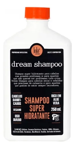 Shampoo Dream Cream 250ml Lola Cosmetics