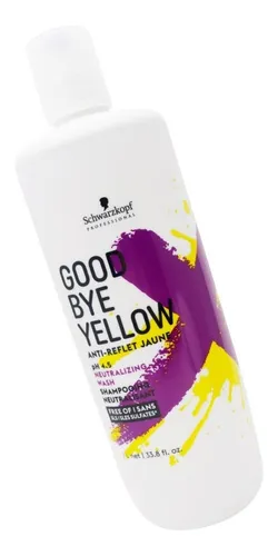 Shampoo Matizador Goodbye Yellow 1L Schwarzkopf