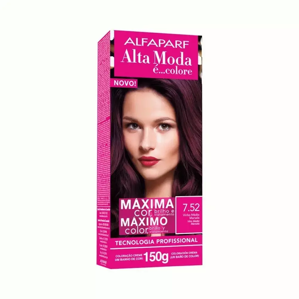 Kit De Coloración Tono 7.52 150 Grs Alta Moda