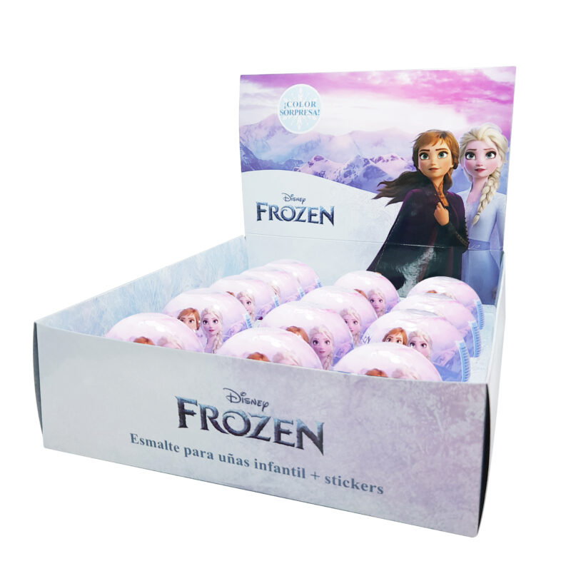 Bola Sorpresa Esmalte y Stickers Disney Frozen