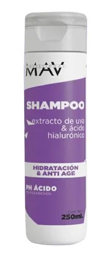 Acondicionador Uva y Ácido Hialurónico 250ml Mav Profesional